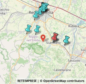 Mappa , 42020 Borzano RE, Italia (8.6355)
