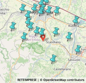 Mappa , 42020 Borzano RE, Italia (9.3295)