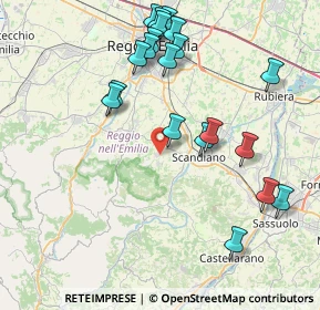 Mappa , 42020 Borzano RE, Italia (8.799)