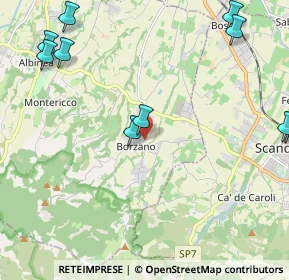 Mappa , 42020 Borzano RE, Italia (3.00182)