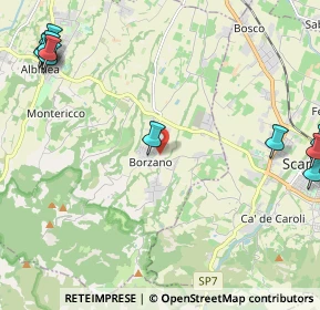 Mappa , 42020 Borzano RE, Italia (3.41857)