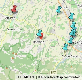 Mappa , 42020 Borzano RE, Italia (2.81091)