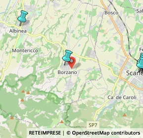Mappa , 42020 Borzano RE, Italia (3.6)