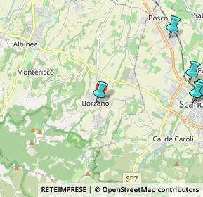 Mappa , 42020 Borzano RE, Italia (3.93667)