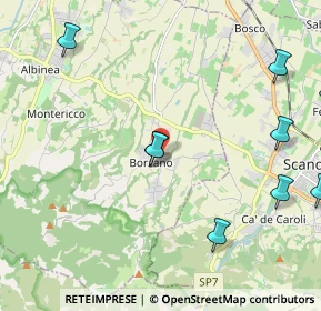 Mappa , 42020 Borzano RE, Italia (3.39533)