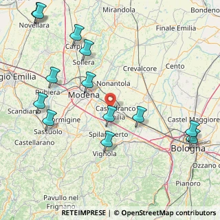 Mappa Via Reni Guido, 41013 Castelfranco Emilia MO, Italia (20.88615)