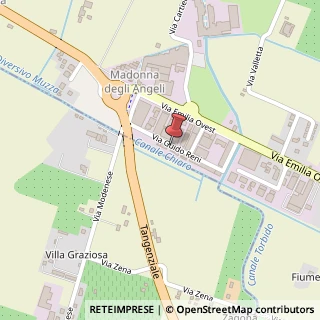 Mappa Via Guido Reni,  53, 41013 Castelfranco Emilia, Modena (Emilia Romagna)