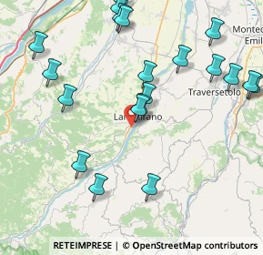 Mappa Str. Mulino Fabiola, 43013 Langhirano PR, Italia (9.671)