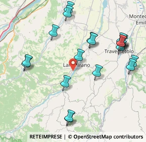 Mappa Str. Mulino Fabiola, 43013 Langhirano PR, Italia (9.388)