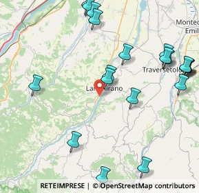 Mappa Str. Mulino Fabiola, 43013 Langhirano PR, Italia (10.553)