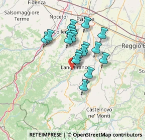 Mappa Str. Mulino Fabiola, 43013 Langhirano PR, Italia (10.77824)