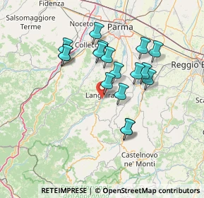 Mappa Str. Mulino Fabiola, 43013 Langhirano PR, Italia (12.36588)