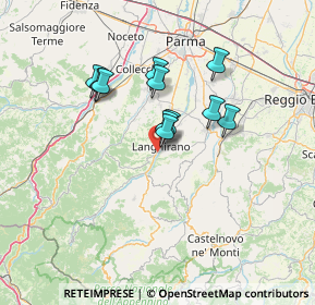 Mappa Str. Mulino Fabiola, 43013 Langhirano PR, Italia (10.72545)