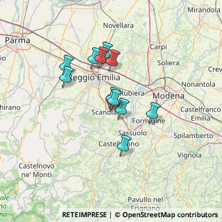 Mappa Via Don G. Minzoni, 42019 Scandiano RE, Italia (11.12273)