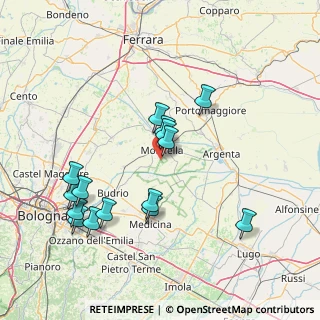 Mappa Via della Fornace, 40062 Molinella BO, Italia (15.66267)