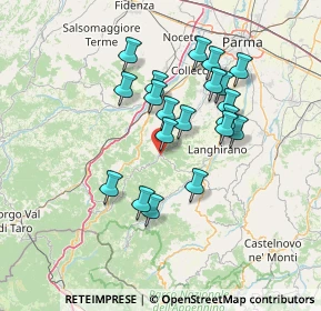 Mappa Via Guglielmo Marconi, 43030 Calestano PR, Italia (12.3525)