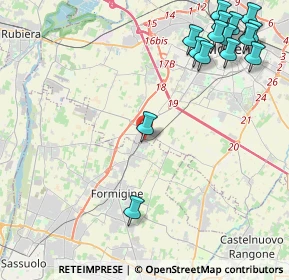 Mappa Stradello Turchetto, 41126 Casinalbo MO, Italia (5.83)