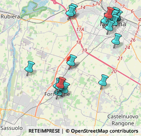 Mappa Stradello Turchetto, 41126 Casinalbo MO, Italia (4.92526)