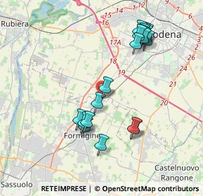 Mappa Stradello Turchetto, 41126 Casinalbo MO, Italia (4.04)