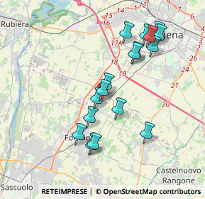 Mappa Stradello Turchetto, 41126 Casinalbo MO, Italia (3.64353)