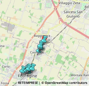 Mappa Stradello Turchetto, 41126 Casinalbo MO, Italia (2.33154)