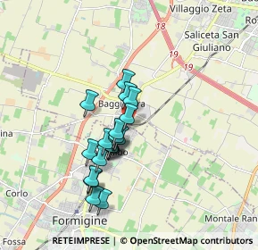 Mappa Stradello Turchetto, 41126 Casinalbo MO, Italia (1.384)