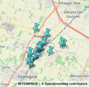 Mappa Stradello Turchetto, 41126 Casinalbo MO, Italia (1.388)