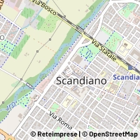 Mapa Scandiano