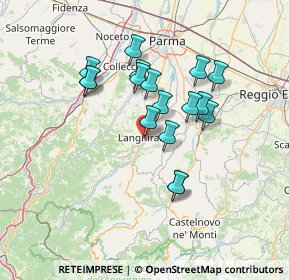 Mappa Via Martiri della Libertà, 43013 Langhirano PR, Italia (11.91529)