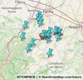 Mappa Via Martiri della Libertà, 43013 Langhirano PR, Italia (10.3965)