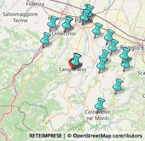 Mappa Via Martiri della Libertà, 43013 Langhirano PR, Italia (15.9105)