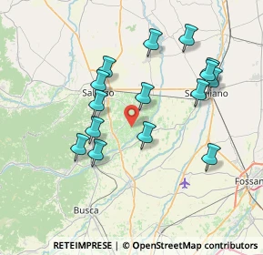 Mappa Località Mattone, 12030 Manta CN, Italia (7.28133)