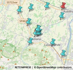 Mappa Via Nicolò dell'Abate, 42019 Scandiano RE, Italia (3.58214)