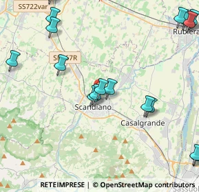 Mappa Via Nicolò dell'Abate, 42019 Scandiano RE, Italia (6.0815)