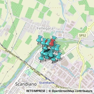 Mappa Via Nicolò dell'Abate, 42019 Scandiano RE, Italia (0.23333)