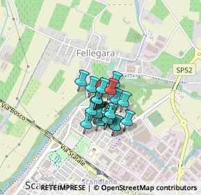 Mappa Via Nicolò dell'Abate, 42019 Scandiano RE, Italia (0.23333)