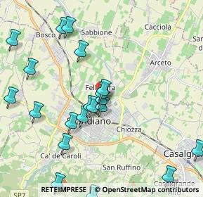 Mappa Via Nicolò dell'Abate, 42019 Scandiano RE, Italia (2.359)