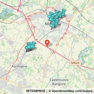 Mappa Complanare Luigi Einaudi, 41126 Modena MO, Italia (4.27167)