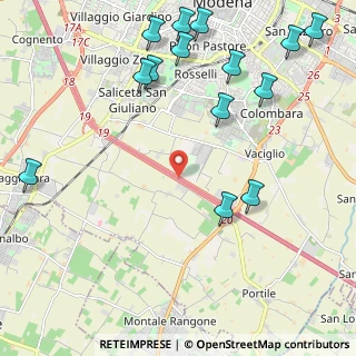 Mappa Complanare Luigi Einaudi, 41126 Modena MO, Italia (2.81929)