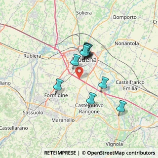 Mappa Complanare Luigi Einaudi, 41126 Modena MO, Italia (5.44182)