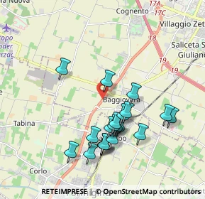 Mappa Strada Provinciale Modena Sassuolo, 41126 Baggiovara MO, Italia (1.8165)