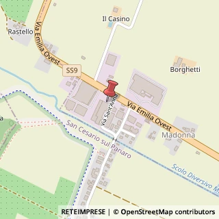Mappa Via Sant Anna, 2B, 41013 Castelfranco Emilia, Modena (Emilia Romagna)