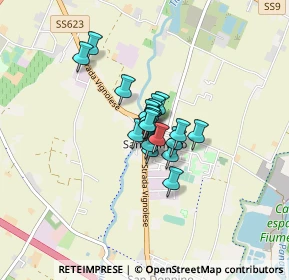 Mappa Via del Ponte, 41126 San Damaso MO, Italia (0.397)