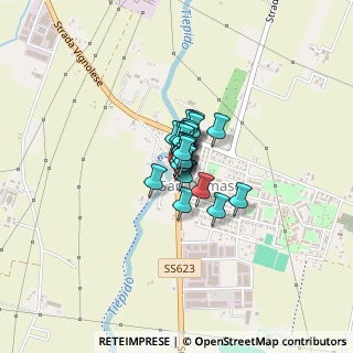 Mappa Via del Ponte, 41126 San Damaso MO, Italia (0.136)