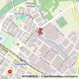 Mappa Via Luigi Ghiacci, 1, 42019 Scandiano, Reggio nell'Emilia (Emilia Romagna)