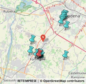 Mappa 41043 Modena MO, Italia (3.8985)