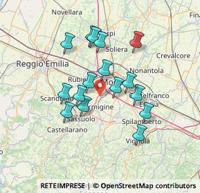 Mappa 41043 Modena MO, Italia (11.93938)