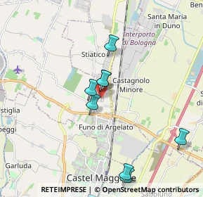 Mappa Via N. Gamberini, 40050 Argelato BO, Italia (2.56091)