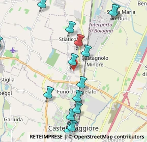 Mappa Via N. Gamberini, 40050 Argelato BO, Italia (2.43267)