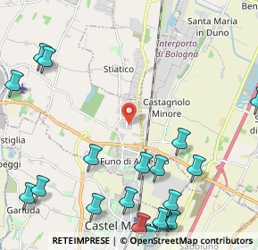 Mappa Via N. Gamberini, 40050 Argelato BO, Italia (3.1425)